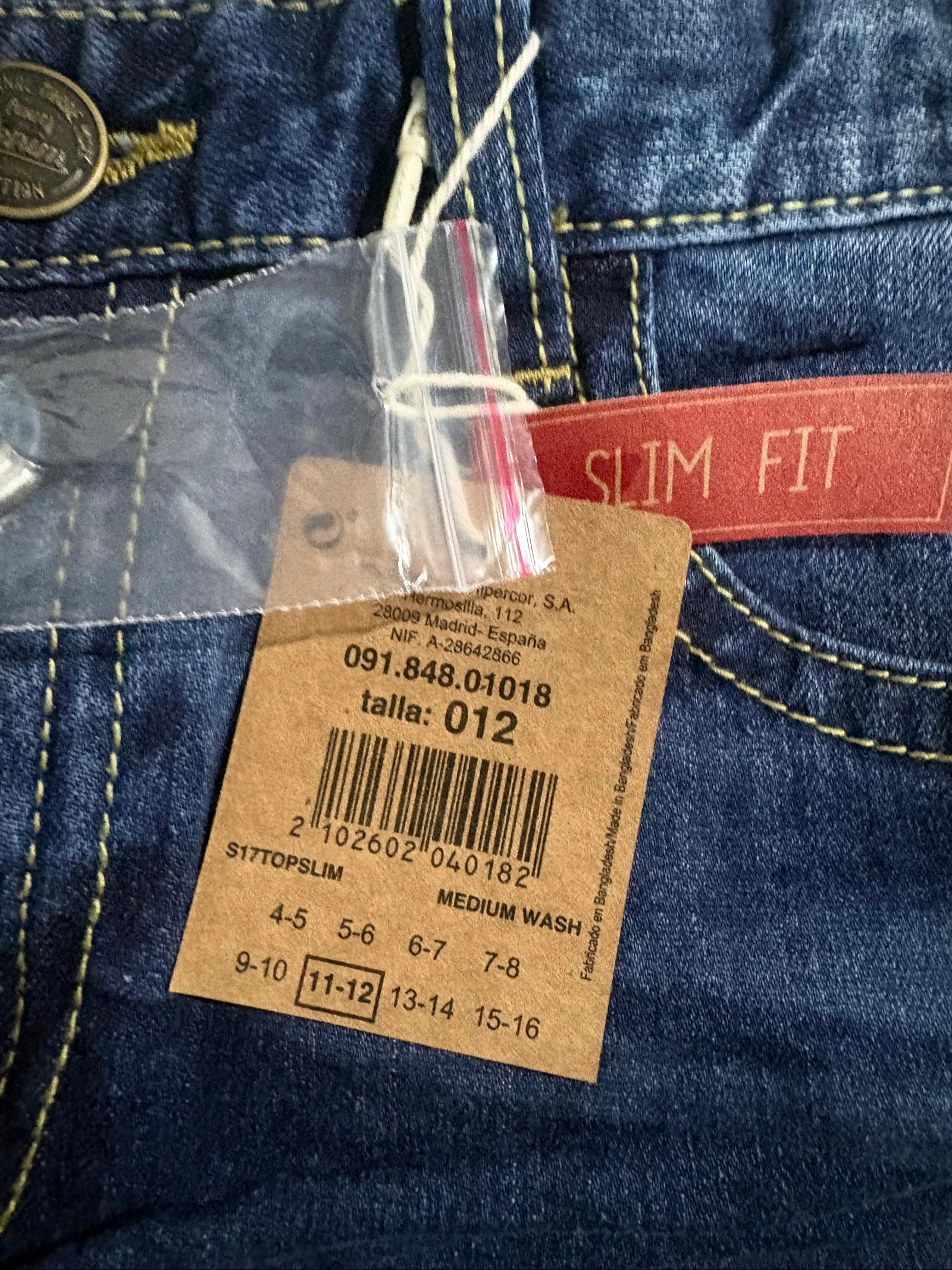Jean slim Unit Denim El Corte Ingles 11-12 / 12 years NWT – photo 5